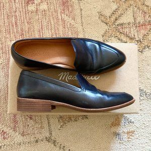 Madewell Francis leather loafer black 8